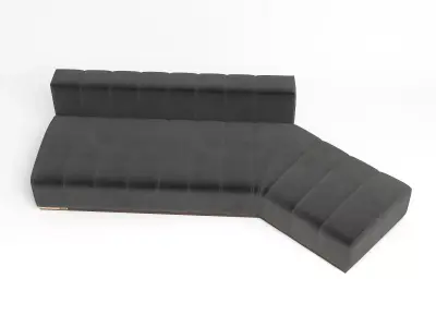 Luxury Ellitia interior Relax Launch Sofa 3D model