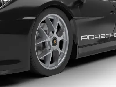 Porsche 911 S-T 2024 3D model