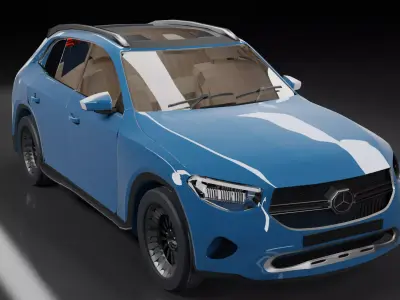 Mercedes Benz GLC  300 3D model