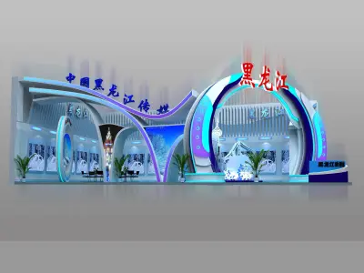 Showroom - Area - 15X9-3DMAX2009-038 3D model