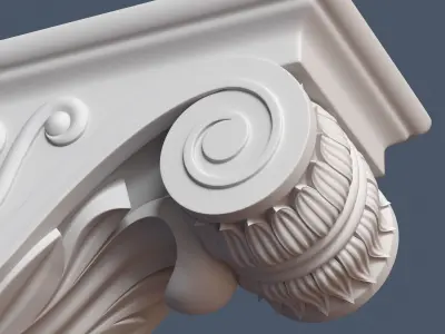 Decorative Corbel 3D model purchase