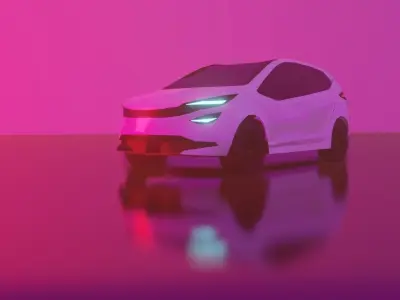 Tata Altroz Free 3D model Free low-poly 3D model