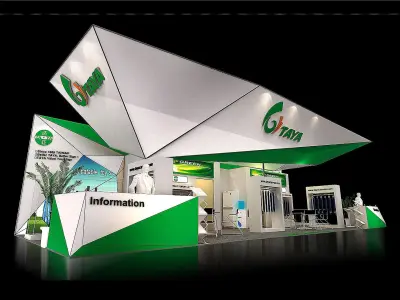 Showroom - Area - 15X6-3DMAX2009-032 3D model