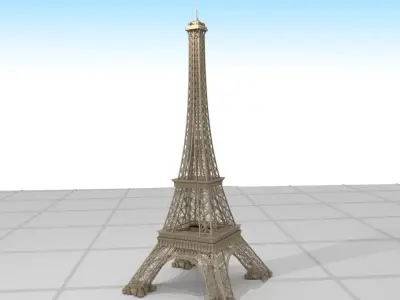 Eiffel Tower 3D model