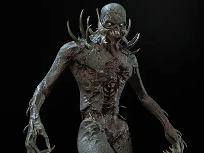 MutantR3 Low-poly 3D model