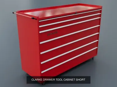 Exclusive Collection of Equipment and Tools for a Car Garage 3D Model Pack