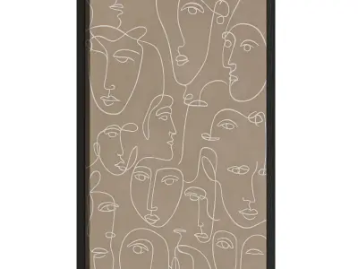 Wall Art Painting 004 3D model