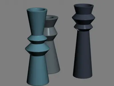 vase 11 3D model purchase
