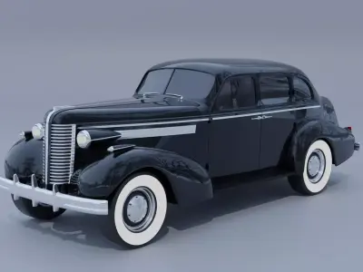 Buick Special 1938 3D model