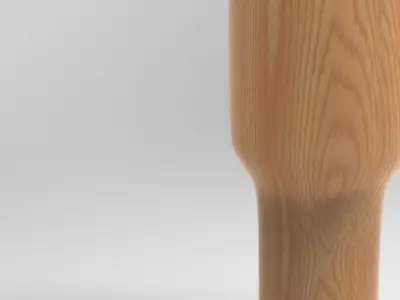 Puni Vase Low-poly 3D model