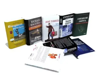 Set Of Books 3D model