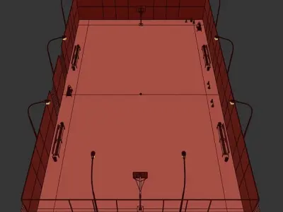 Basketball Court   3D model