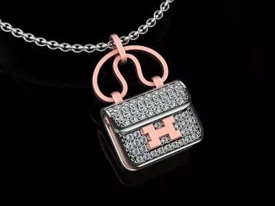 Hermes Pendant 01 3D print model