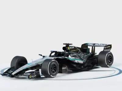F1 Mercedes-Benz W17 2026 3D model