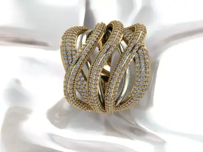 37 LATEST LUXURY  RINGS WITH 3DM DETAILS 3D print model
