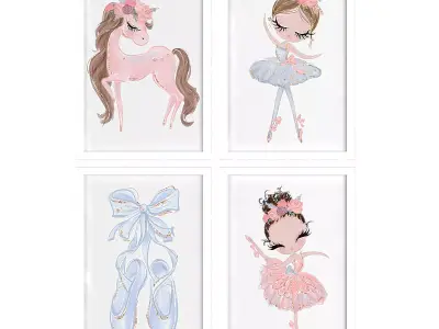 Pictures1140 Low-poly 3D model