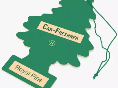 Royal Pine Little Trees Car Freshener 3D model