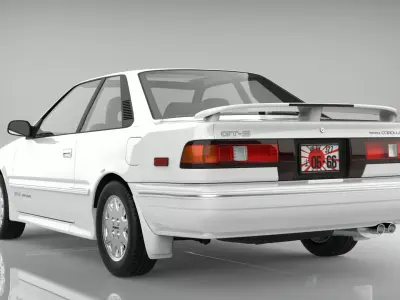 Toyota Corolla GT-S AE92 3D model