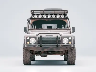 Land Rover Defender D110 Overlander 3D model