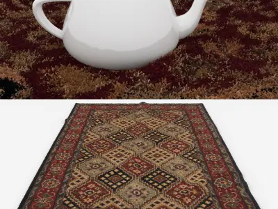 Rugs No 932 Low-poly 3D model