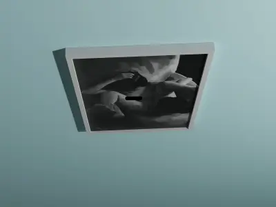 Painting - original Kiss of Eros Low-poly 3D model