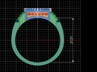 NEO MAN RING MODEL1 3D print model