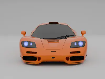 McLaren F1 3D model