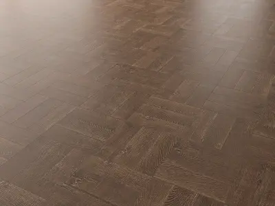 Parquet Oak Rotec Wildwood set 3 3D model