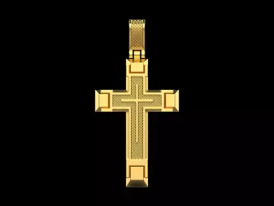 Pendant Cross N15 3D print model