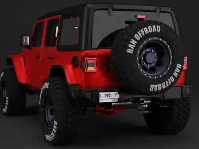 Jeep Wrangler 392  3D model