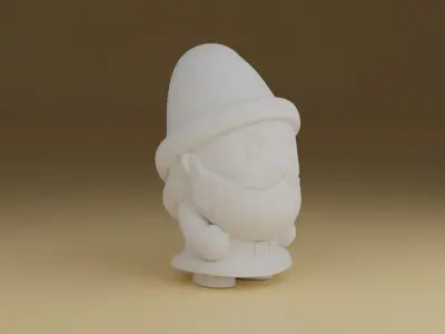 Santa clause 3D print model