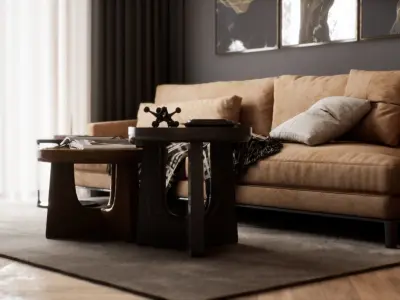 CGHelios interior 03 Apartment  Unreal ENGINE  Low-poly 3D model