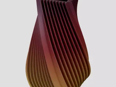 Spiral vase 3D model