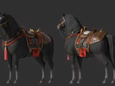 horse  3D model