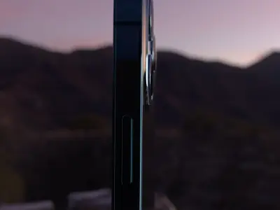 Apple iPhone 12 Pro Max hi-poly Animated for Cinema4D 3D model