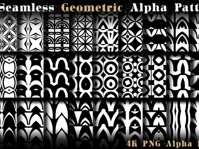 410 Seamless Geometric Pattern - Vol14 Texture