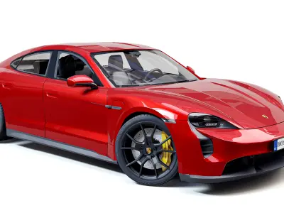 Porsche Taycan GTS 2022 3D model