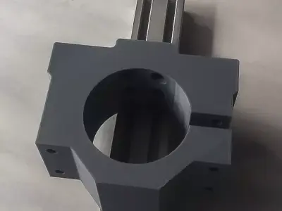 Trimmer Router Clamp Modern Maktec Bracket Spindle Clamp 65mm 3D print model