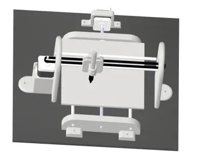 2D Plotter 3D print model