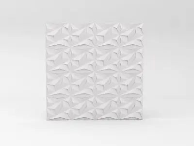 Decorative wall 3D model