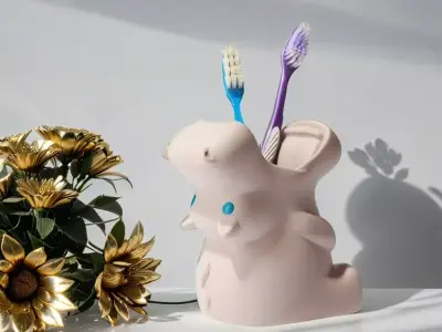 Hippo Multi-Purpose Holder 3D print model