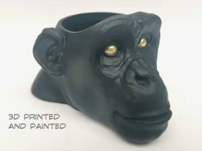 Monkey box 3D print model