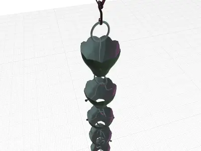 Alldredge Rain Chain 3D model