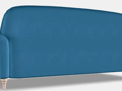 ESSEBODA 3-seat sofa Low-poly 3D model