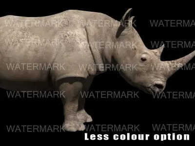 The Ultimate rhino - 3d rhinoceros model 3D model