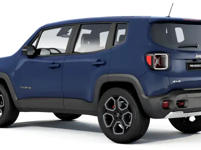 Jeep Renegade 2017 3D model