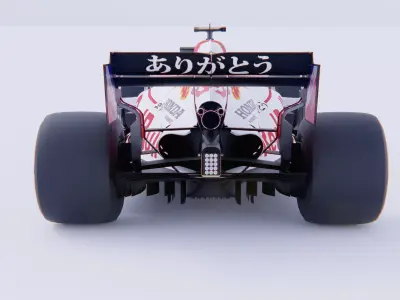 Red Bull RB16 Japan 2021 3D model