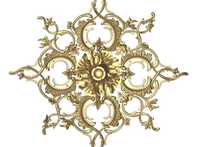  decorative pattern ready for 3D printing 3D model 378