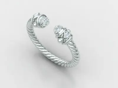 ring 52 size 3D print model