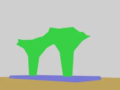 Parametric  architecture  3D model